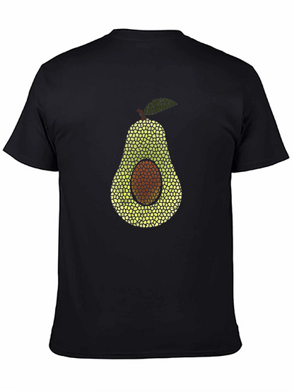 Avocado Mosaic T-Shirt - Unique Graphic Tee