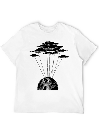 Cloud & Earth Graphic T-Shirt