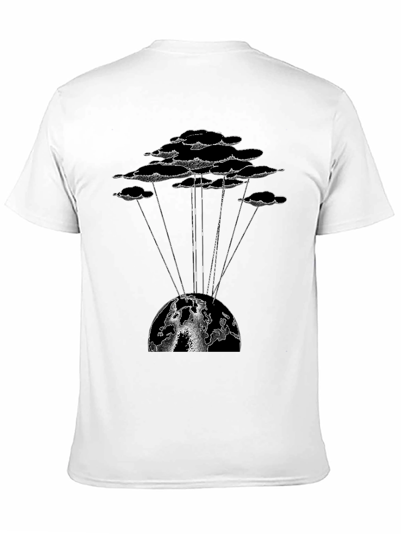 Cloud & Earth Graphic T-Shirt