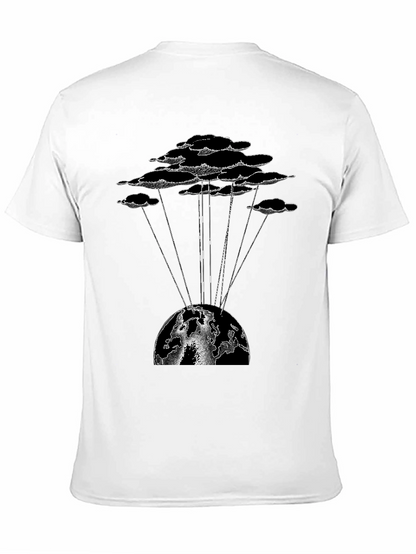 Cloud & Earth Graphic T-Shirt