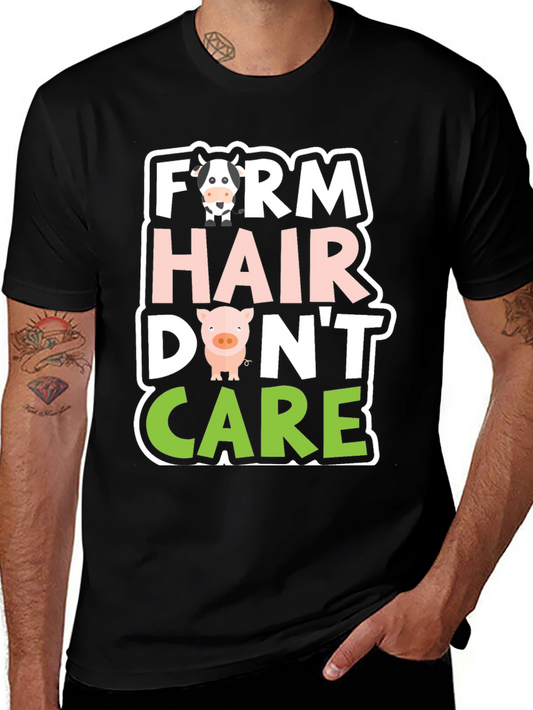 Farm Hair Dont Care Graphic T-Shirt