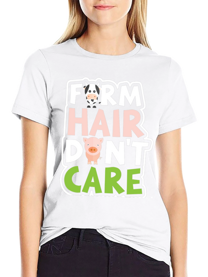 Farm Hair Dont Care Graphic T-Shirt