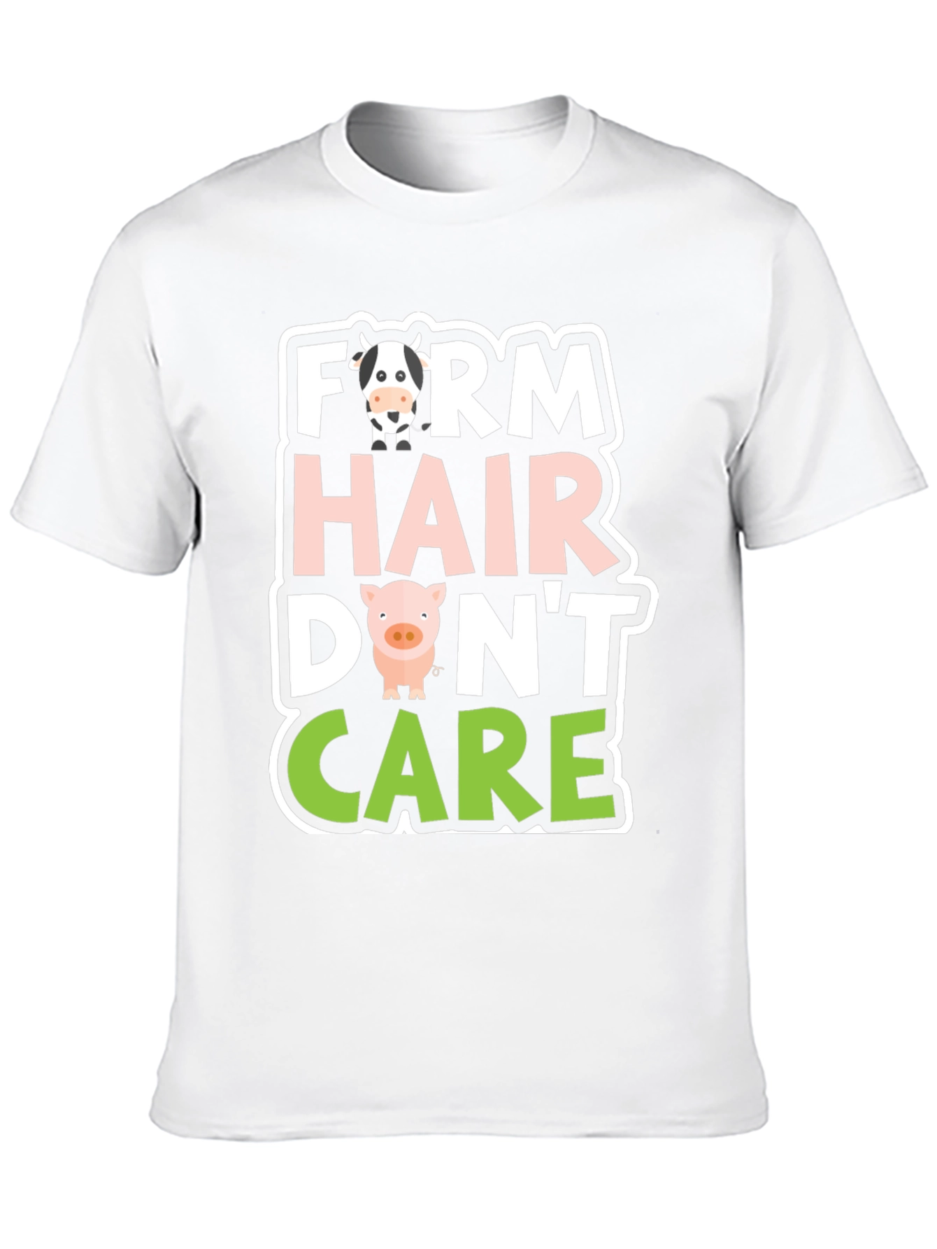 Farm Hair Dont Care Graphic T-Shirt