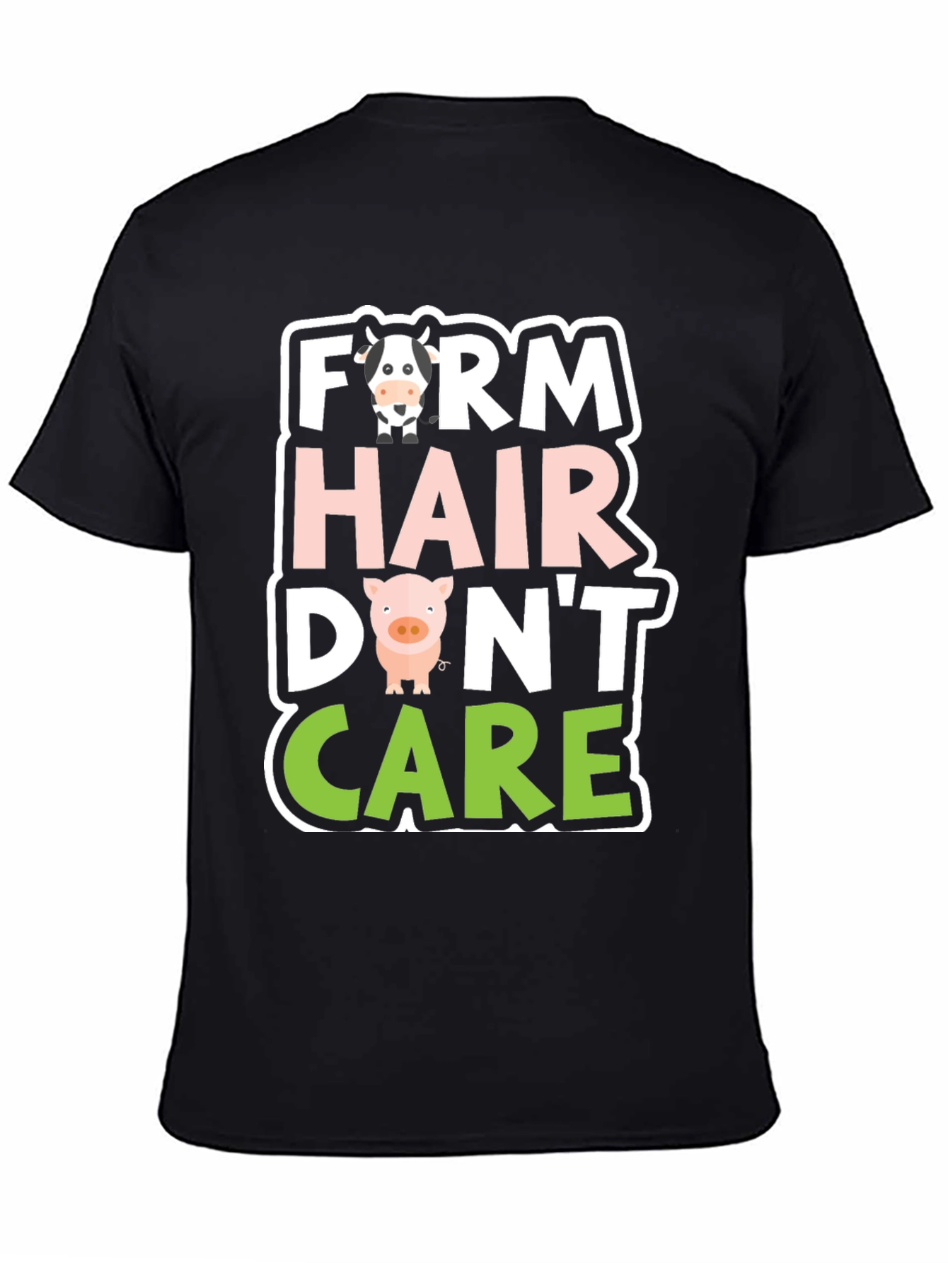 Farm Hair Dont Care Graphic T-Shirt