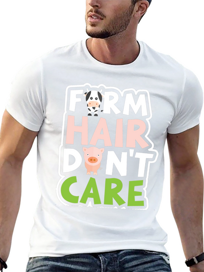 Farm Hair Dont Care Graphic T-Shirt