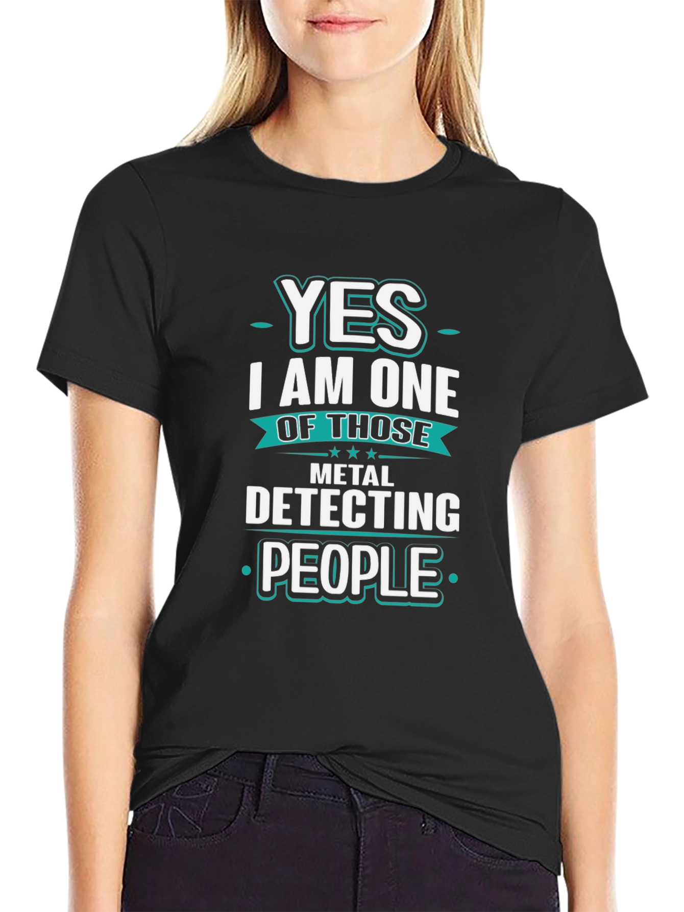 Metal Detecting People Graphic Tee