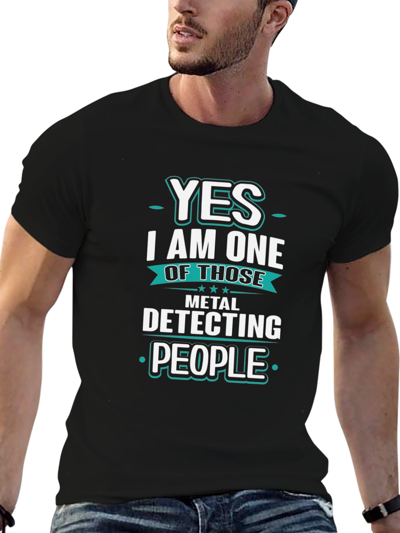 Metal Detecting People Graphic Tee