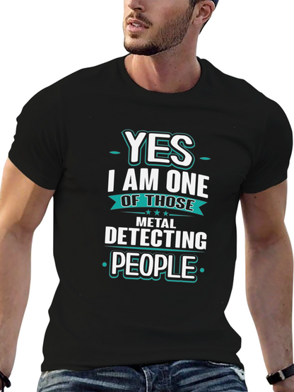 Metal Detecting People Graphic Tee