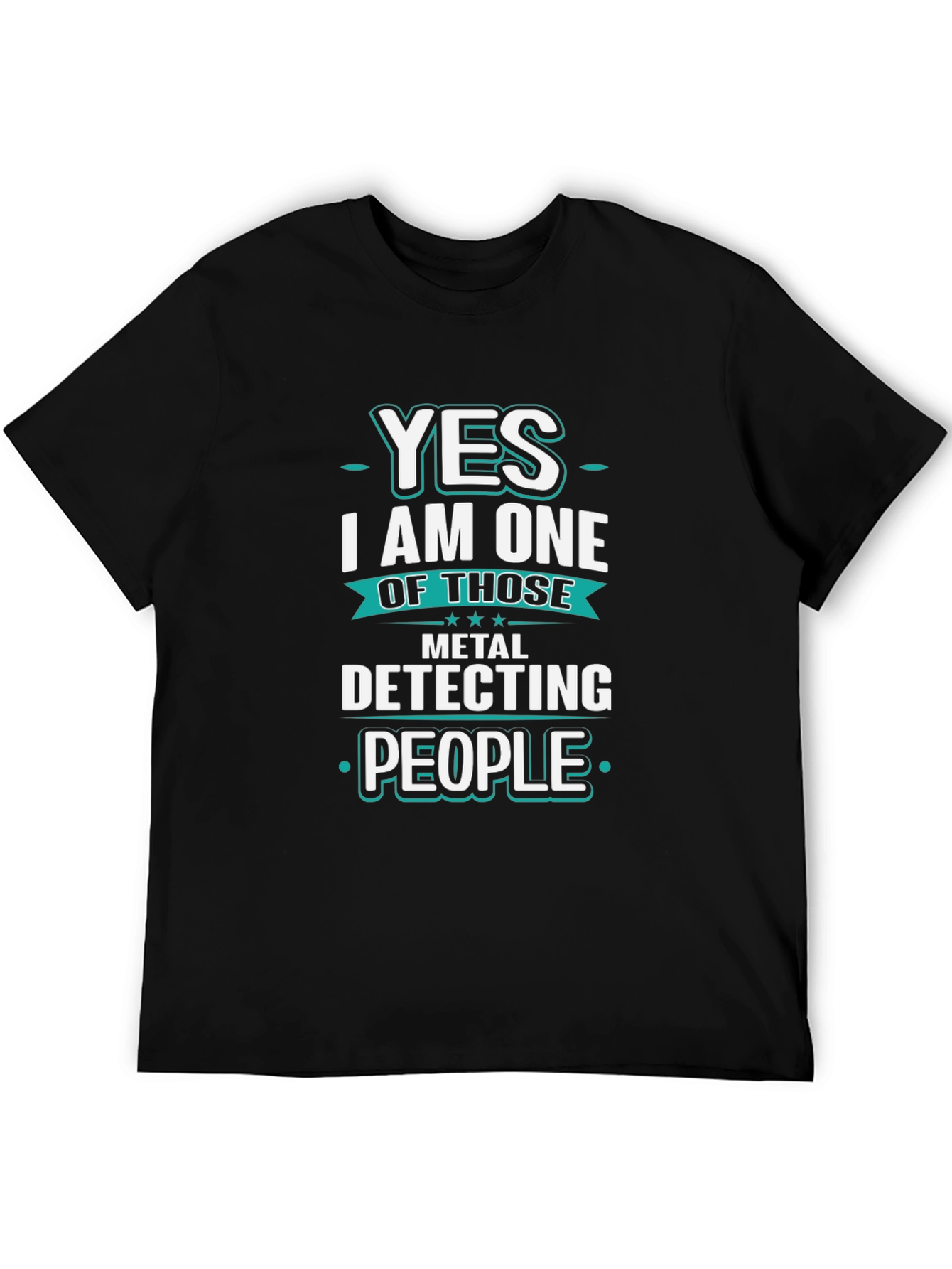 Metal Detecting People Graphic Tee