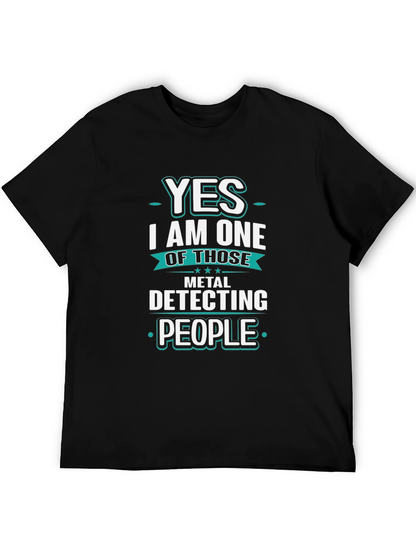 Metal Detecting People Graphic Tee