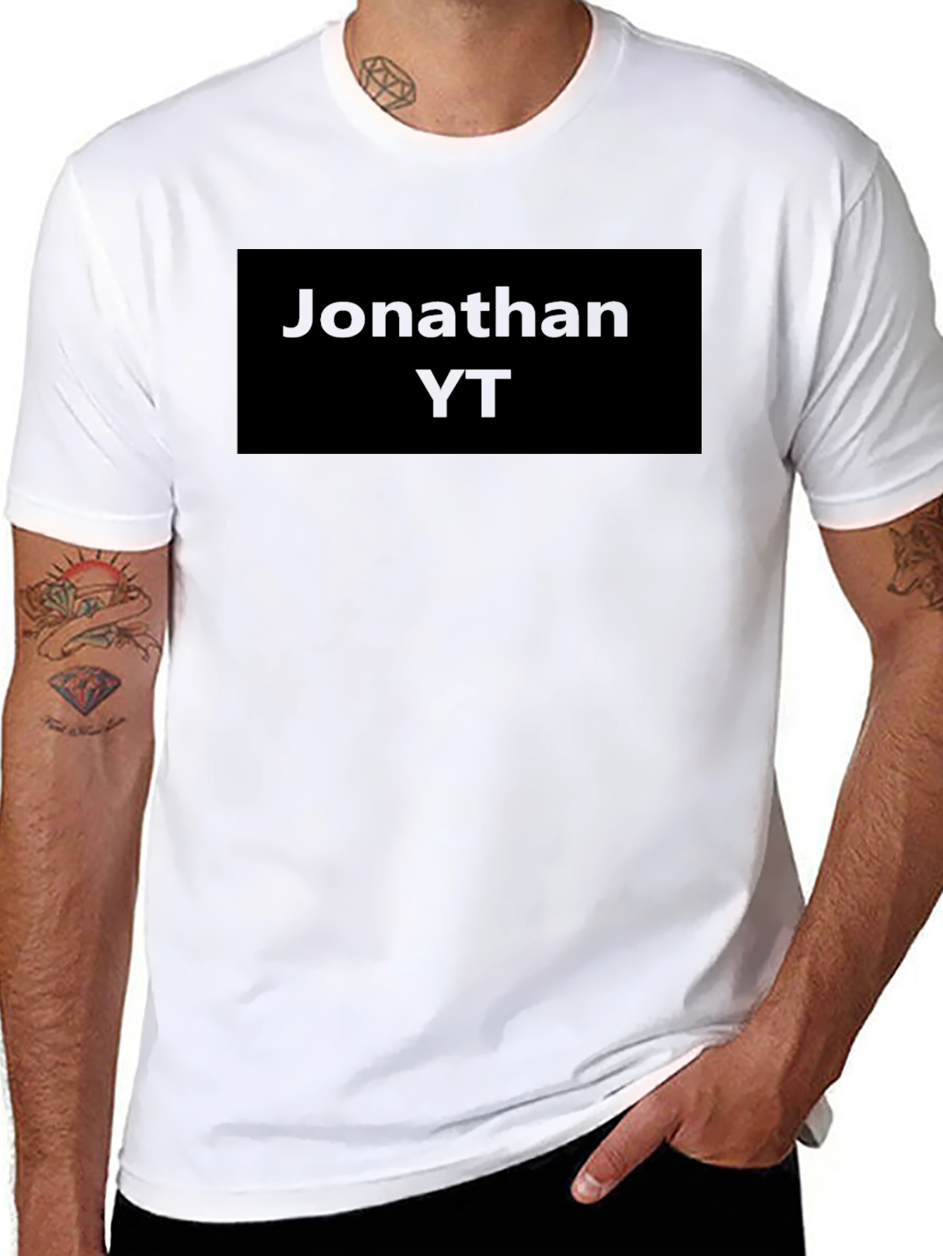 Jonathan YT Black T-Shirt