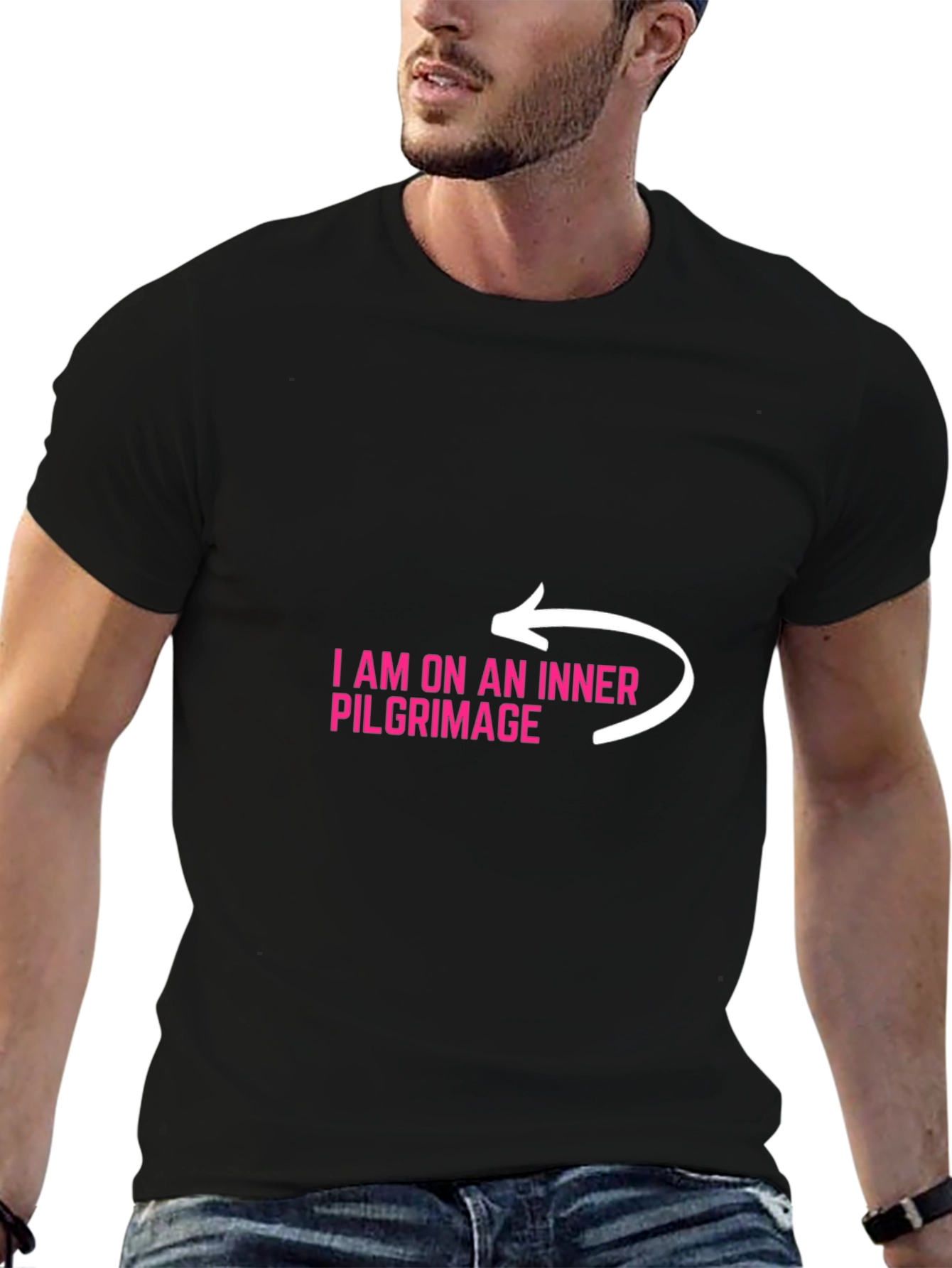 Inner Pilgrimage Black Tee