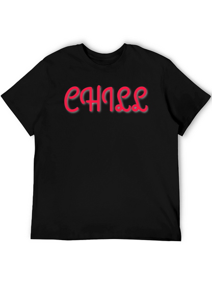 Chill Graphic T-Shirt - Casual Comfort