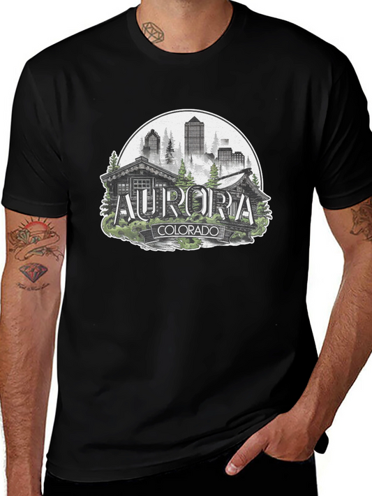 Aurora Colorado T-Shirt - City & Cabin Design
