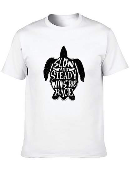 Slow and Steady Wins the Race Turtle T-Shirt