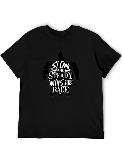 Slow and Steady Wins the Race Turtle T-Shirt