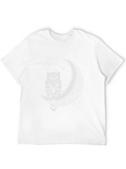 Owl Moon Black T-Shirt