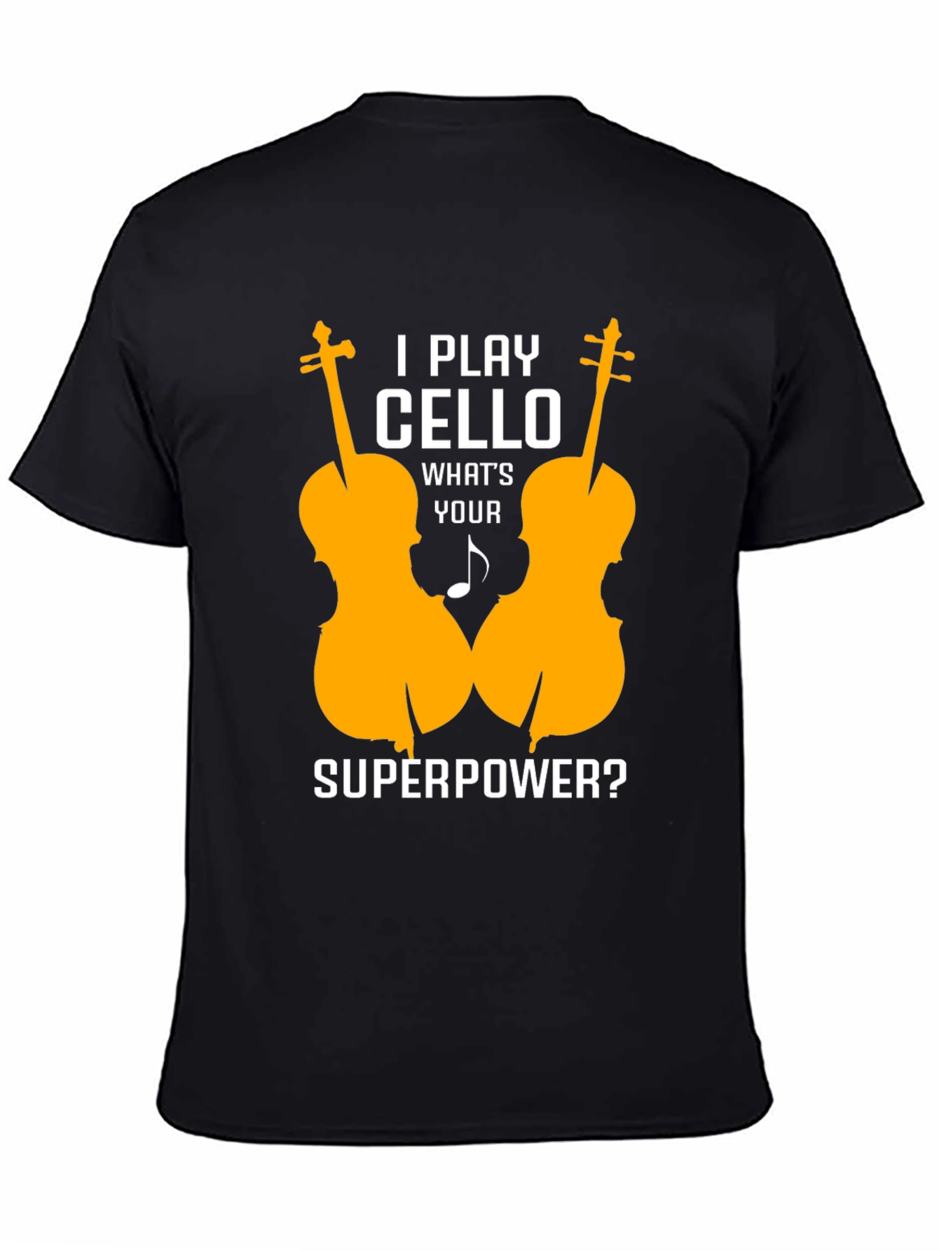 Cello Player Superpower T-Shirt - Music Lover Tee