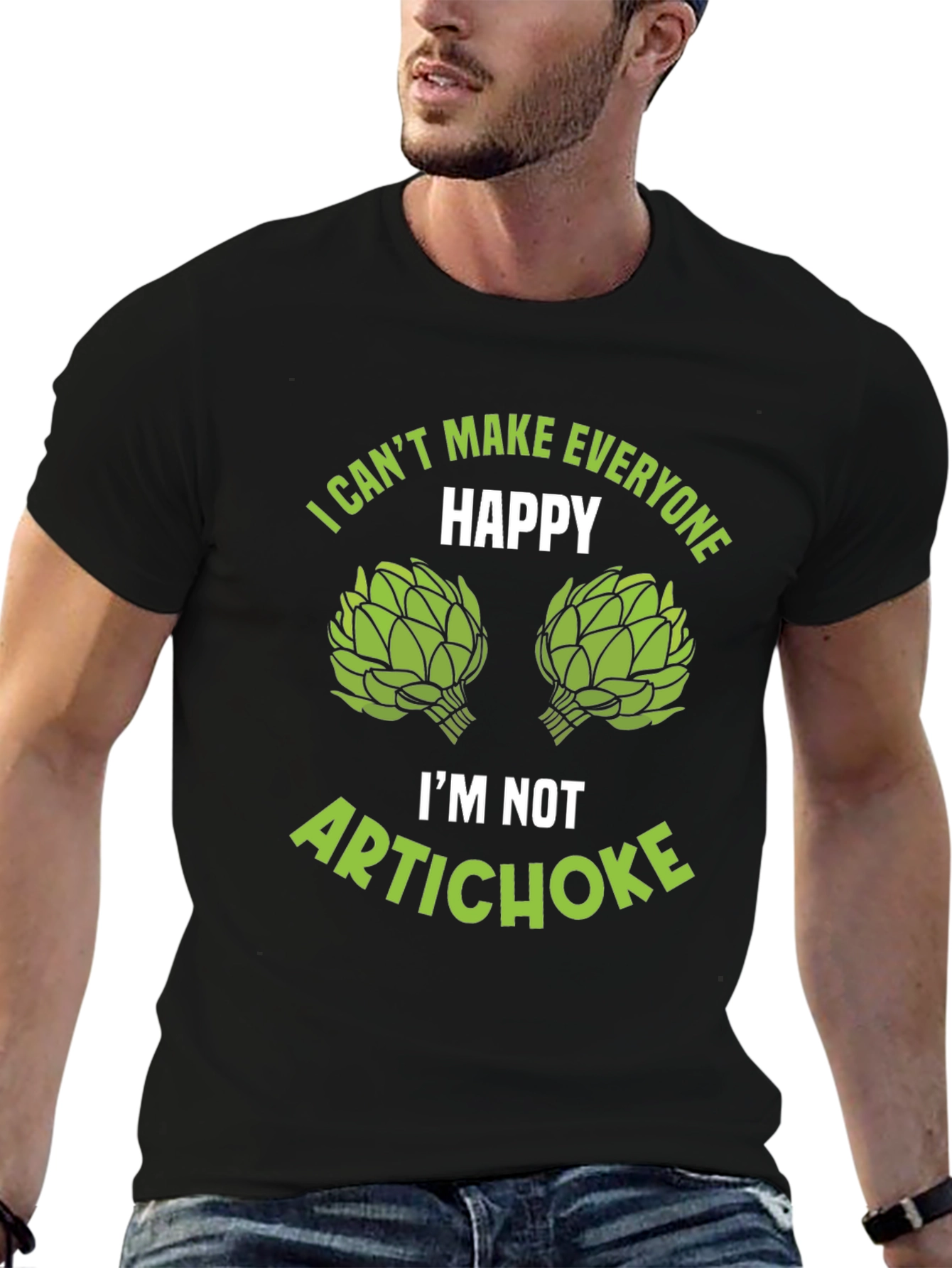 Funny Artichoke Graphic T-Shirt
