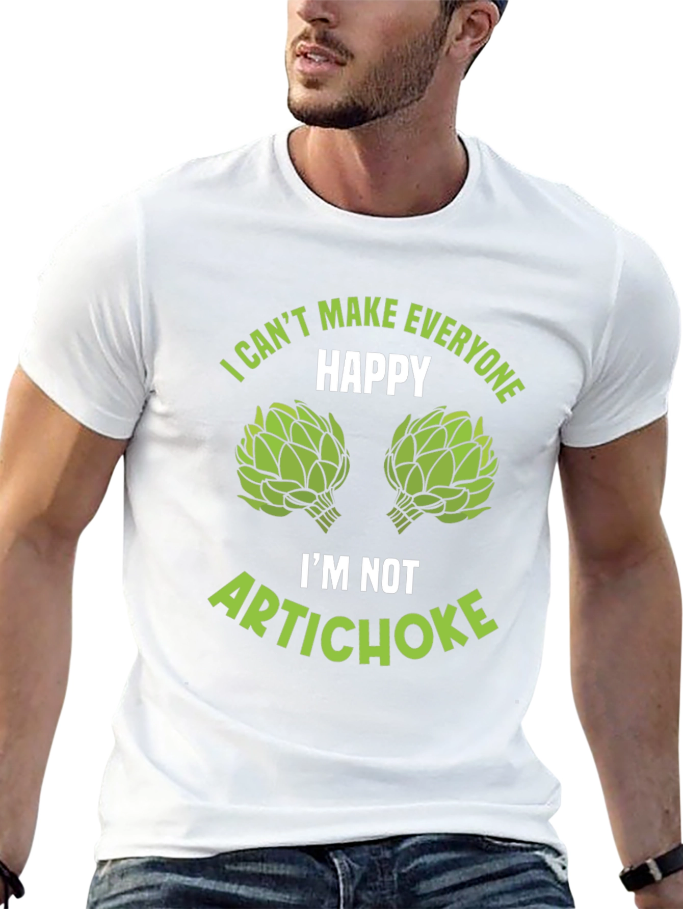 Funny Artichoke Graphic T-Shirt