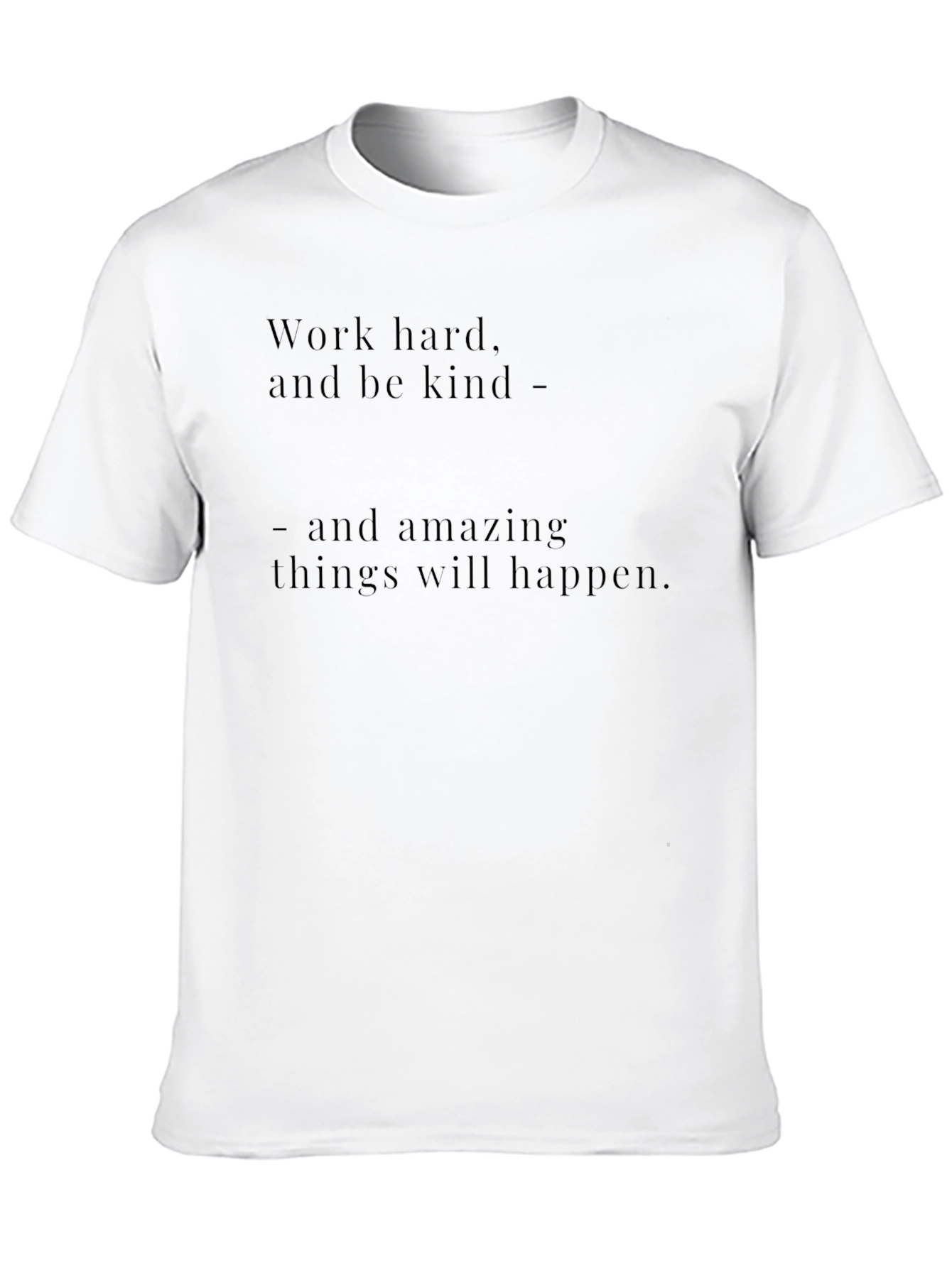 Work Hard Be Kind Graphic Tee