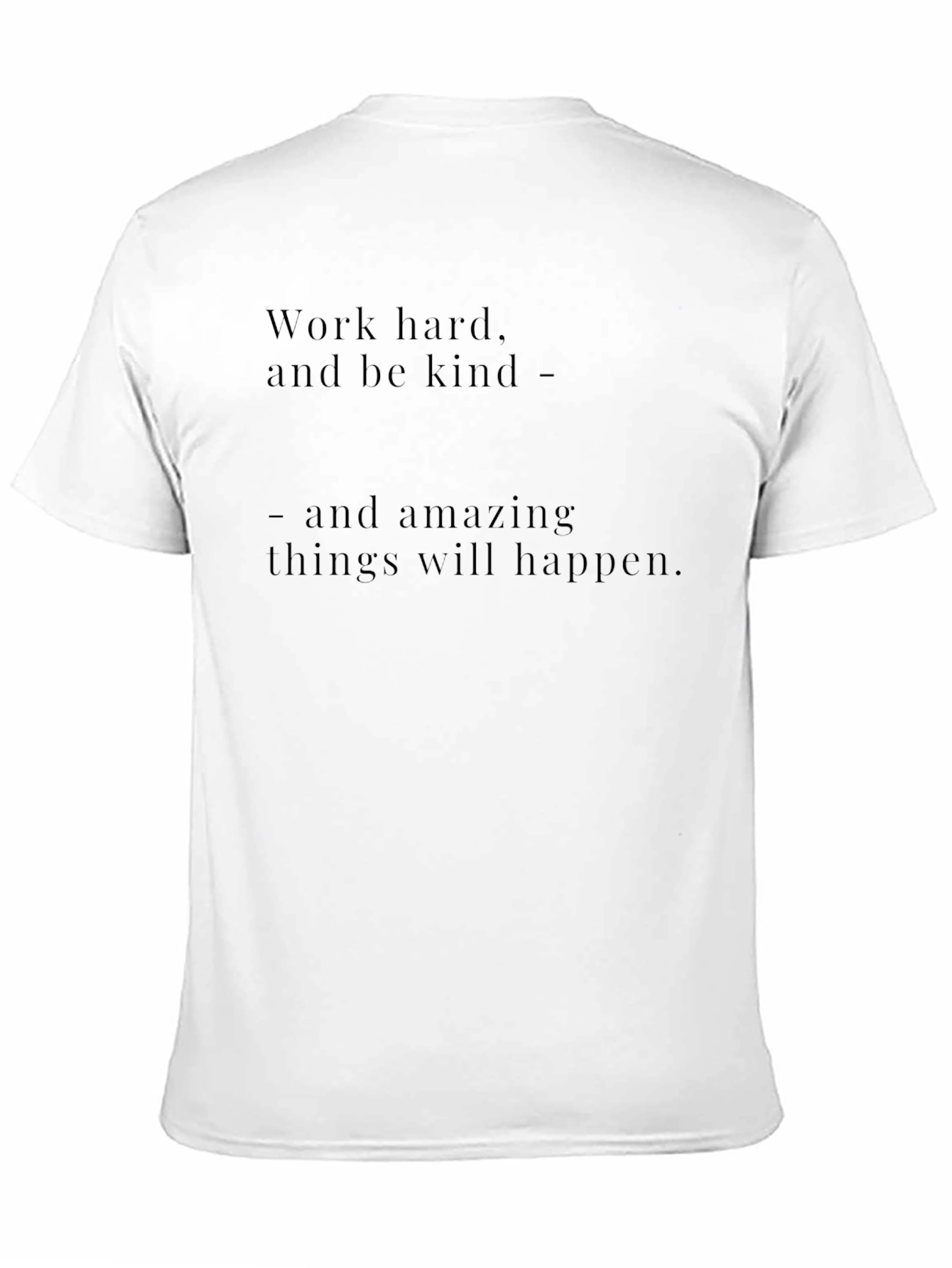Work Hard Be Kind Graphic Tee