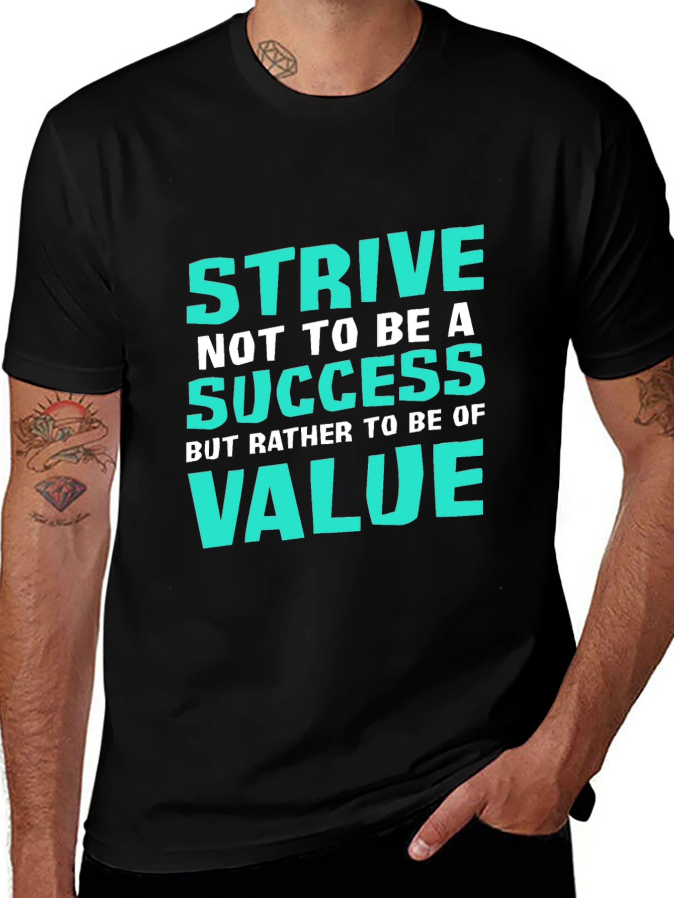 Strive for Value Graphic Tee