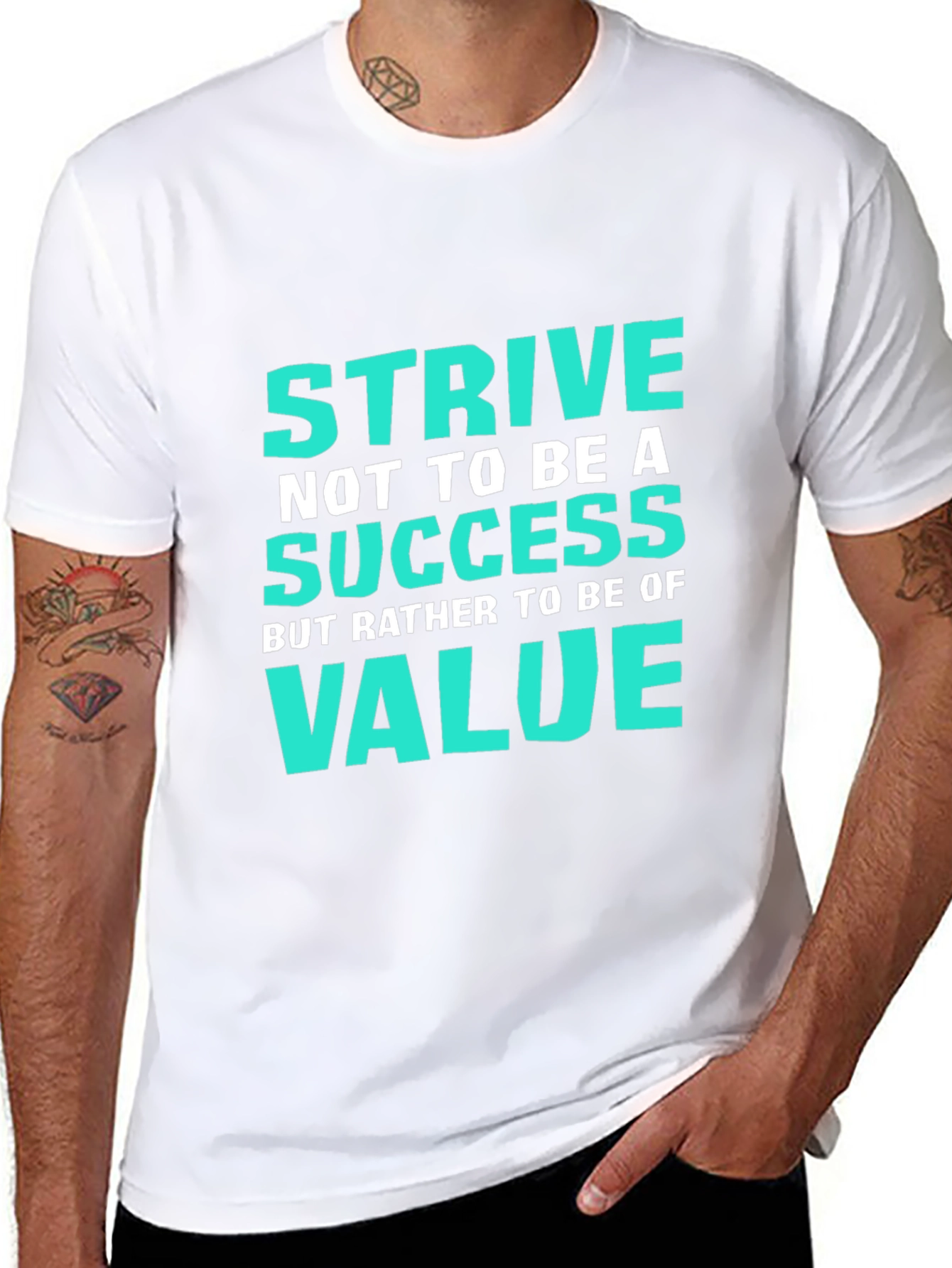 Strive for Value Graphic Tee