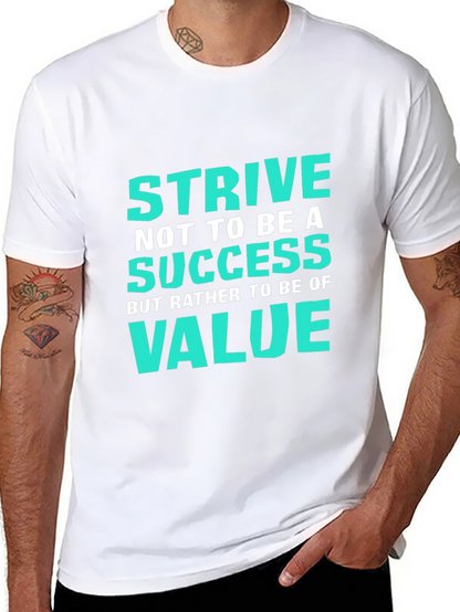 Strive for Value Graphic Tee