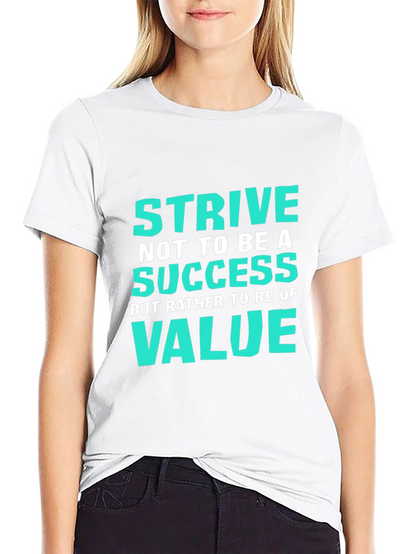 Strive for Value Graphic Tee