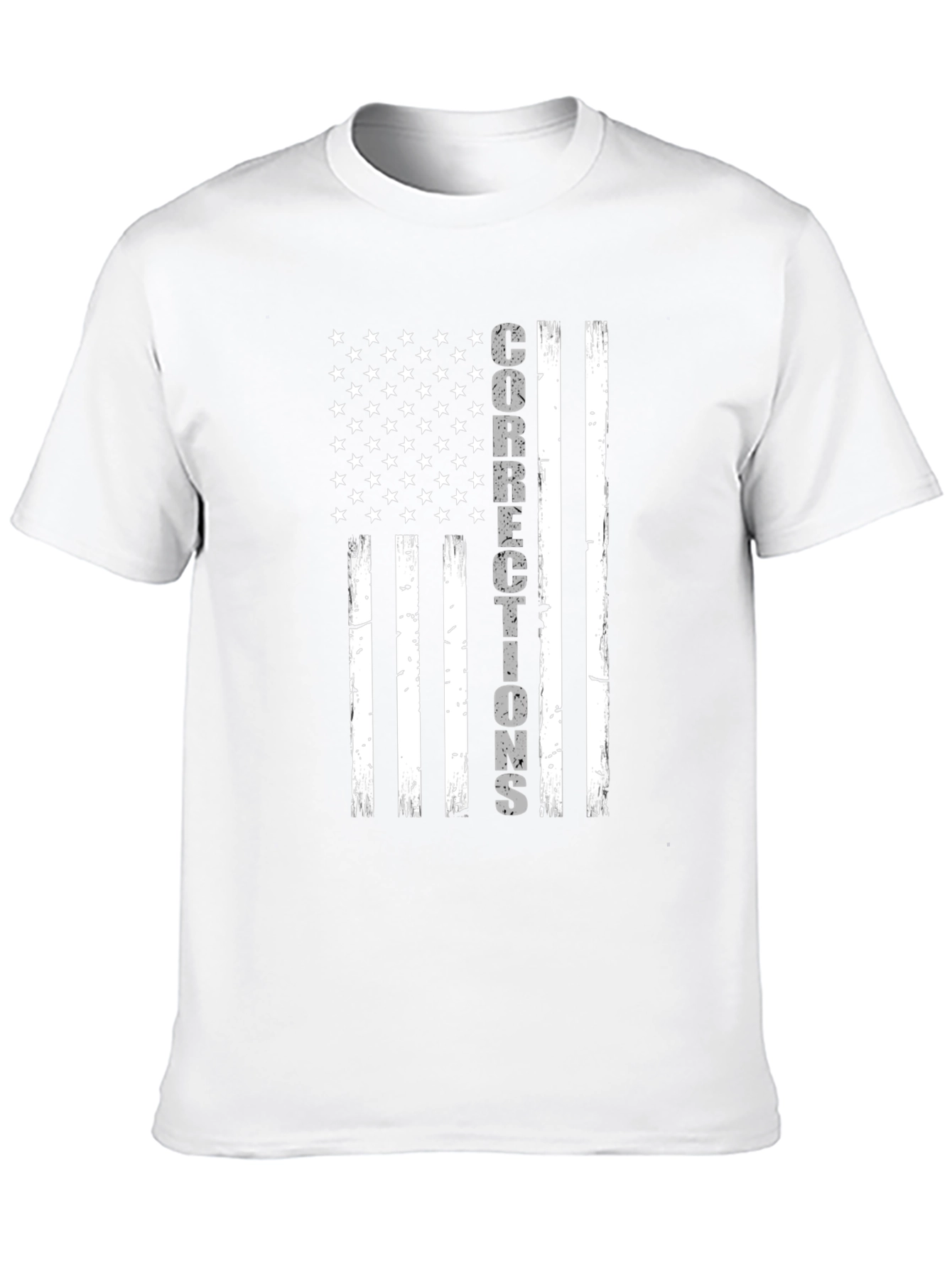 Corrections American Flag Graphic T-Shirt