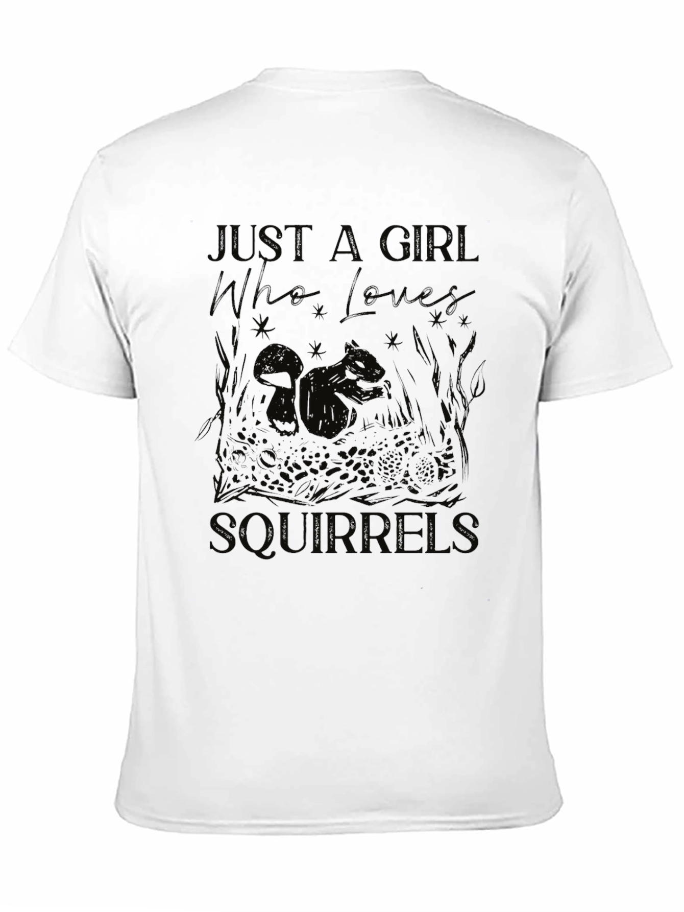Just a Girl Who Loves Squirrels T-Shirt