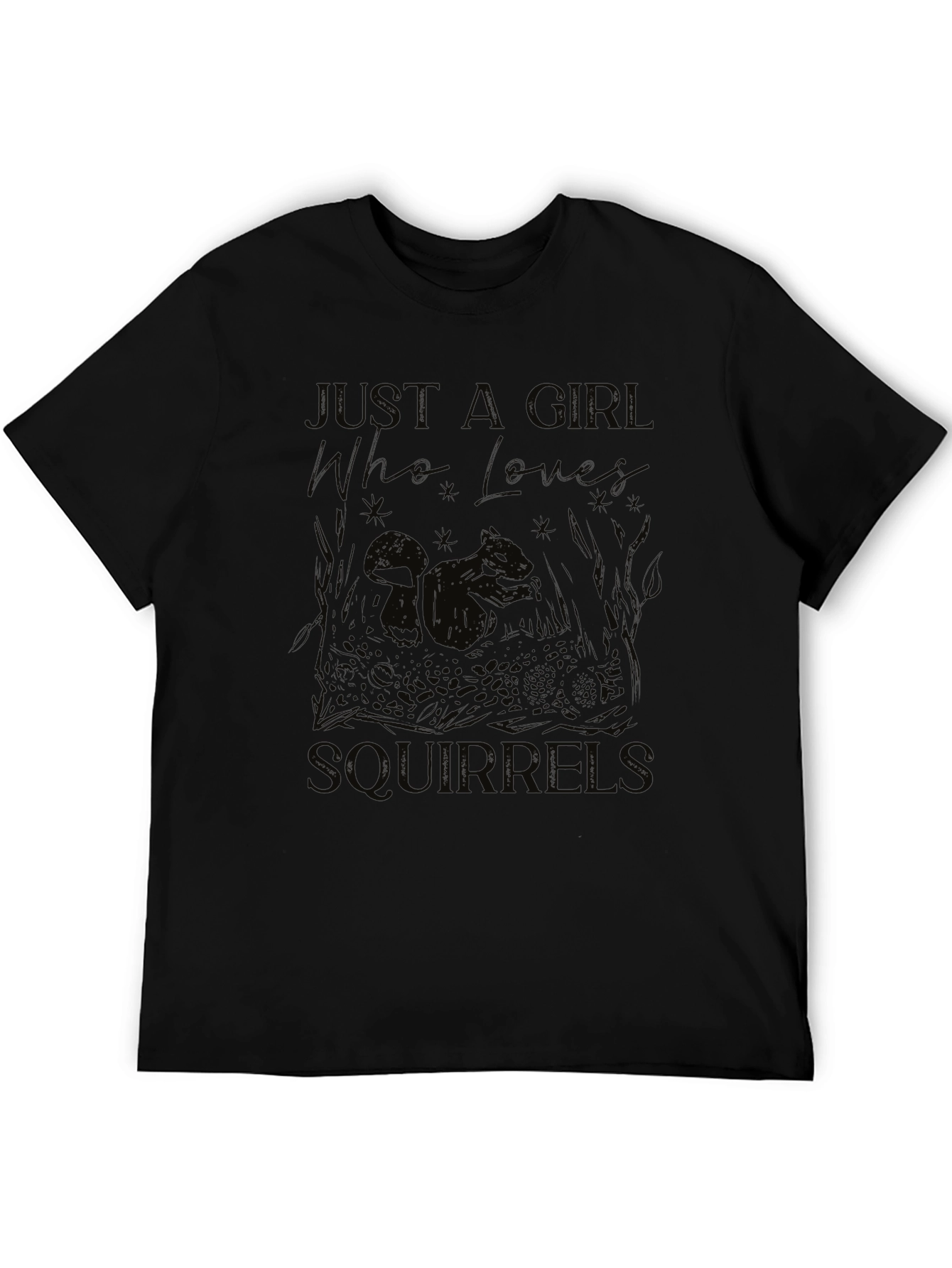 Just a Girl Who Loves Squirrels T-Shirt