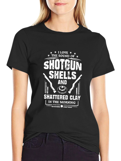 Shotgun Shells T-Shirt Clay Shooting Tee