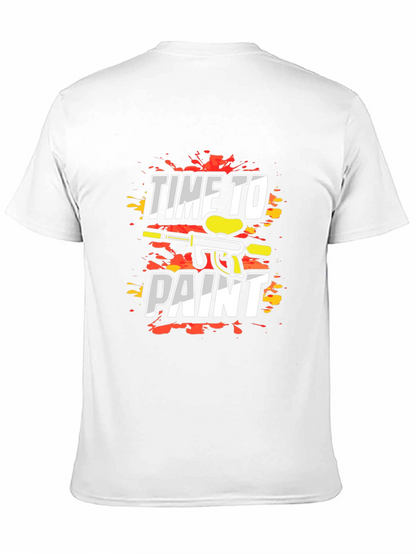 Time to Paint T-Shirt - Paintball Design