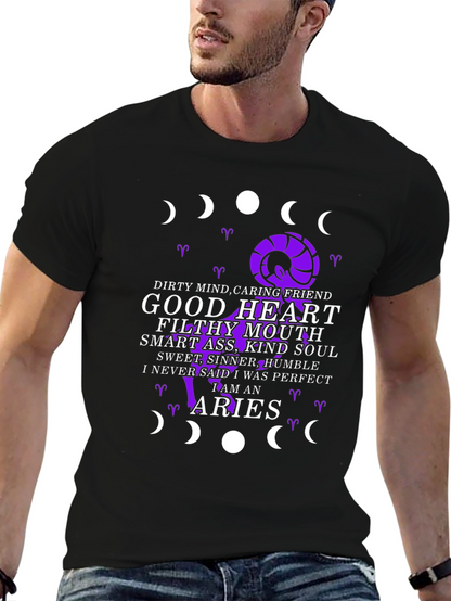 Aries Zodiac Humor T-Shirt