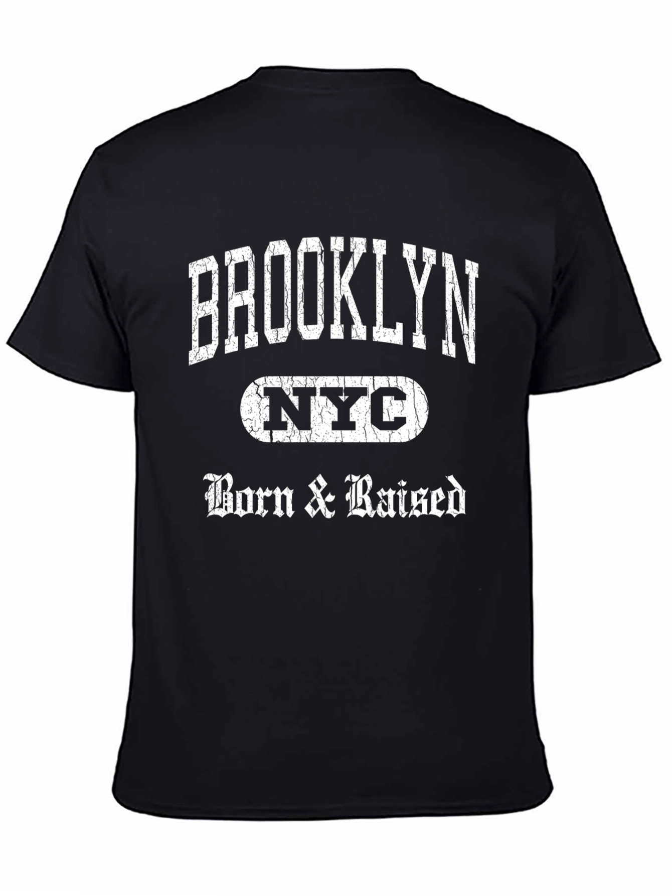 Brooklyn NYC Born & Raised Graphic T-Shirt