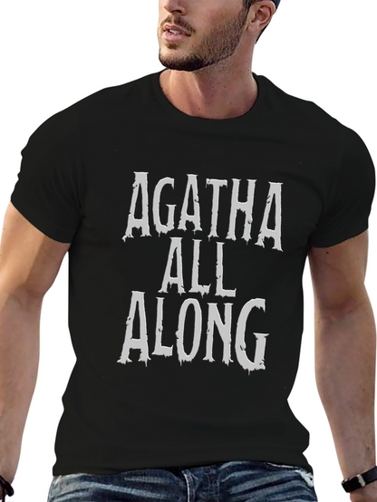 Agatha All Along Black Graphic T-Shirt