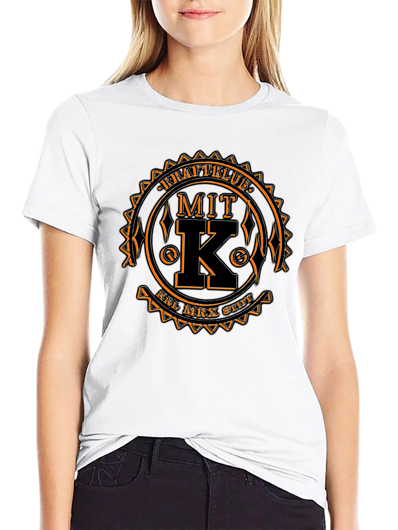 Kraftklub MIT K Black T-Shirt