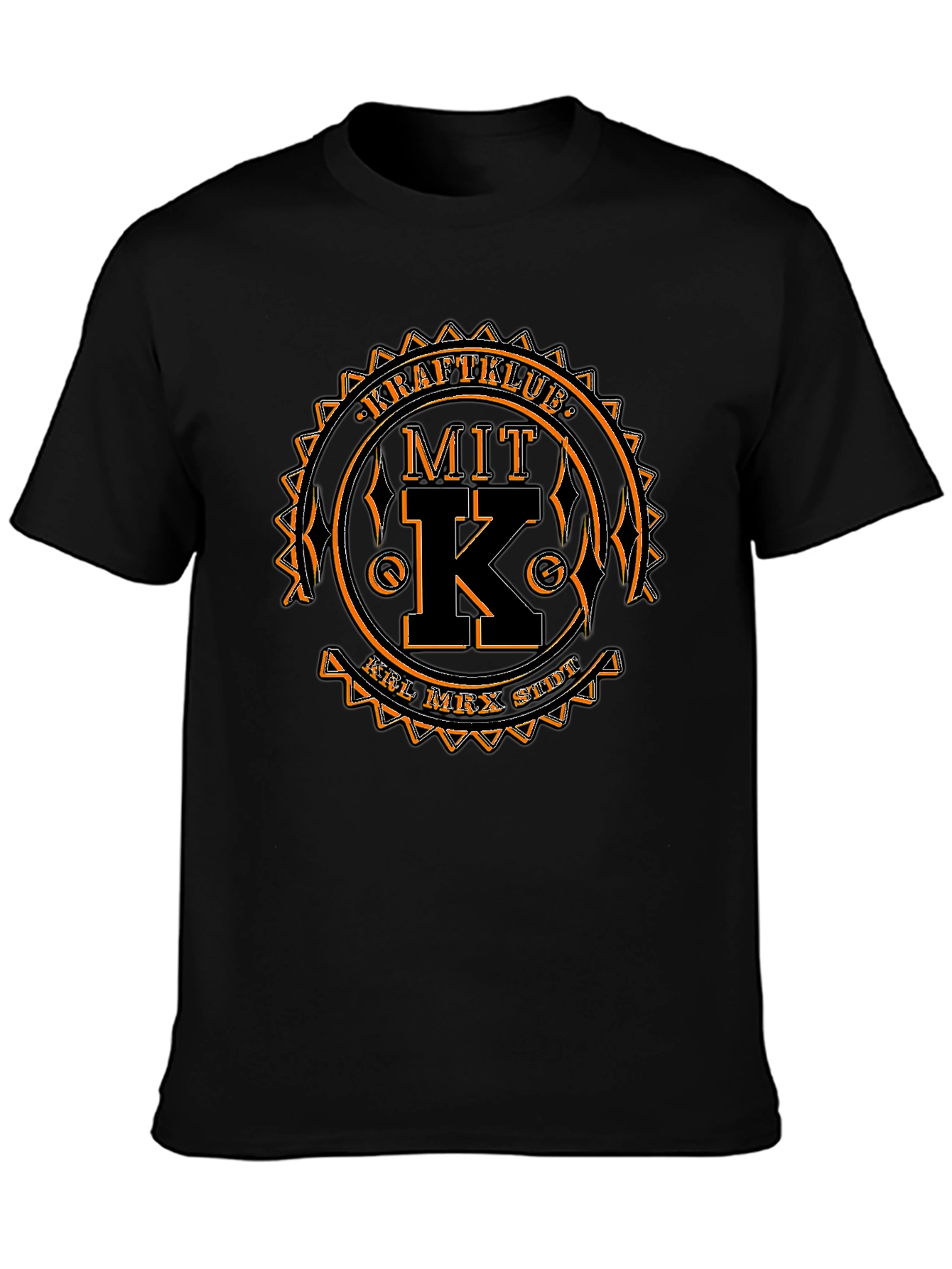 Kraftklub MIT K Black T-Shirt