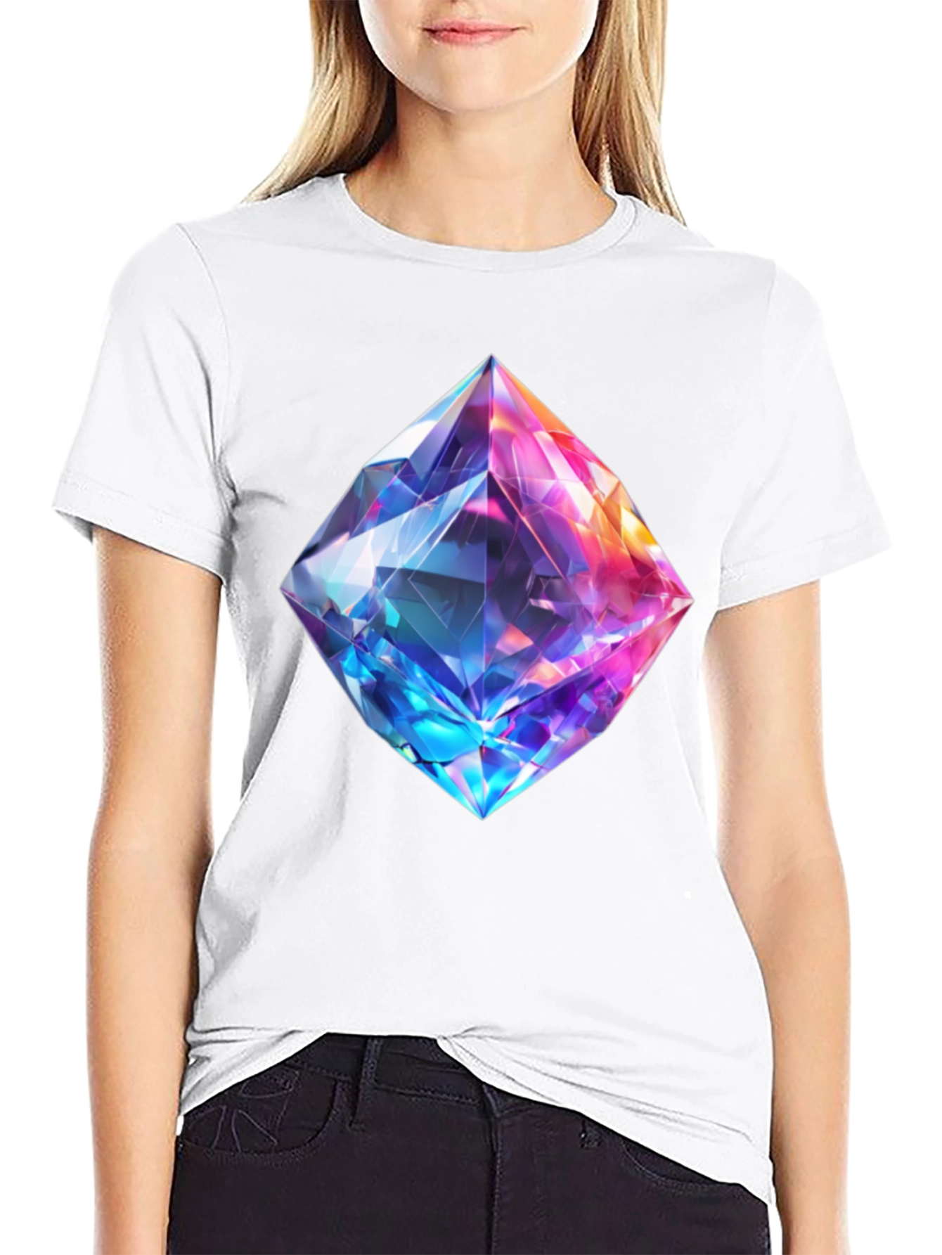 Prismatic Gem T-Shirt - Bold Graphic Tee