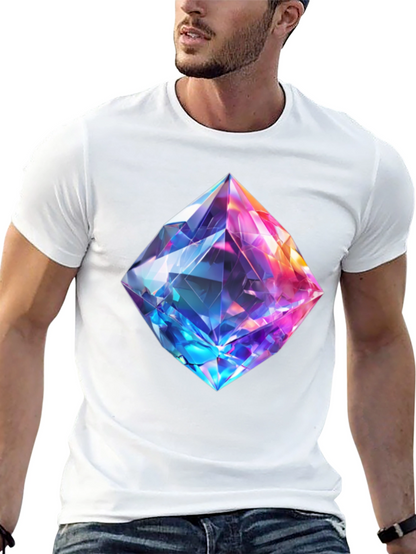 Prismatic Gem T-Shirt - Bold Graphic Tee