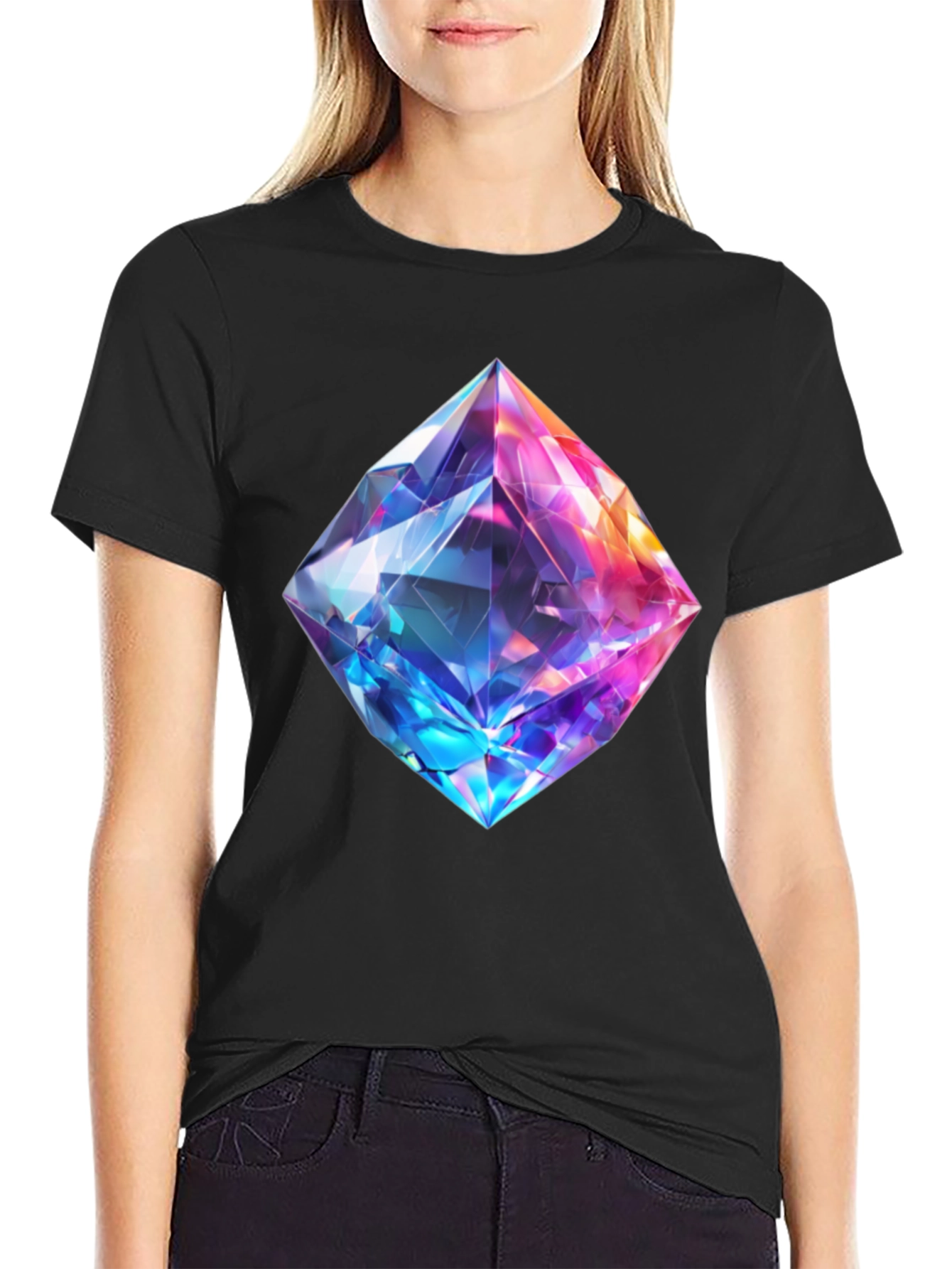 Prismatic Gem T-Shirt - Bold Graphic Tee