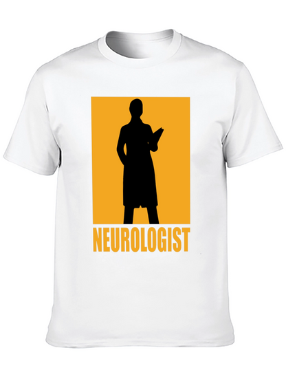 Neurologist Silhouette Graphic Tee