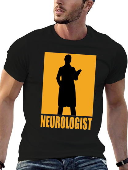 Neurologist Silhouette Graphic Tee