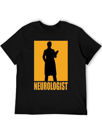 Neurologist Silhouette Graphic Tee
