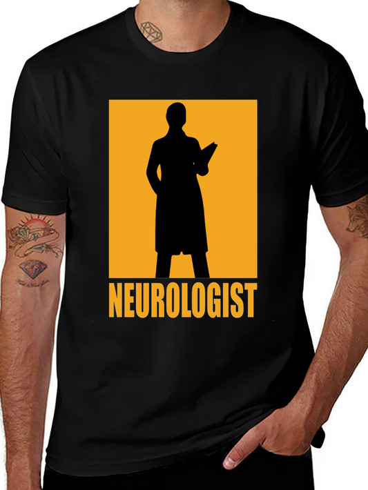 Neurologist Silhouette Graphic Tee