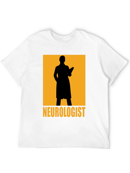 Neurologist Silhouette Graphic Tee