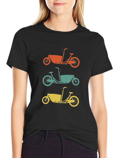 Cargo Bike T-Shirt - Retro Bicycle Tee