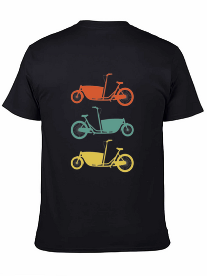 Cargo Bike T-Shirt - Retro Bicycle Tee